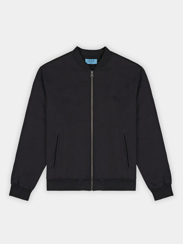Signature Zip Weste | Schwarz Marine