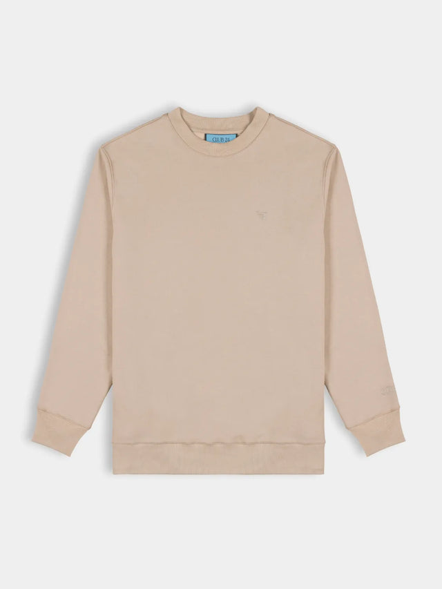 Essential Club Pullover | Weißer Rauch