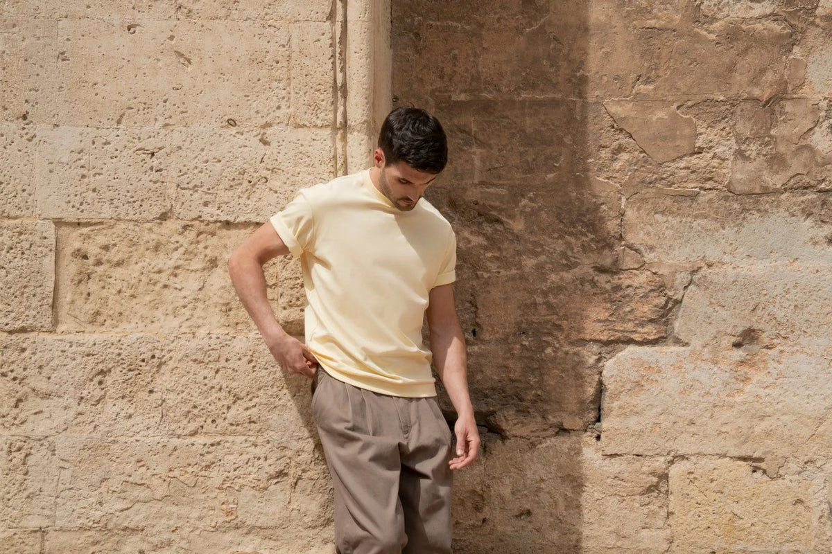Freedom Fit Tee Butter Yellow