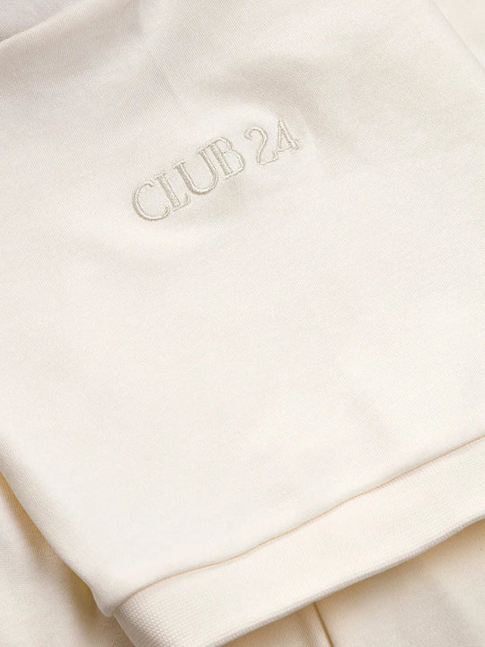 Freedom Fit Tee | White Smoke - CLUB 24