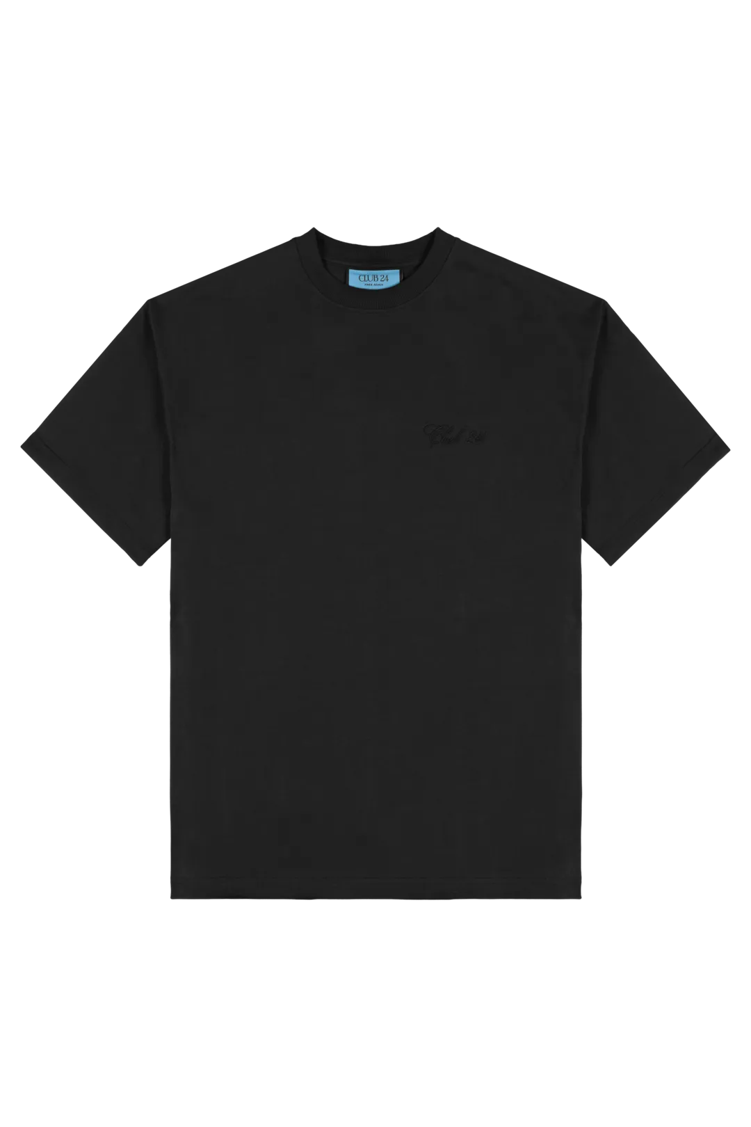 Signature Tee | Deep Black - CLUB 24