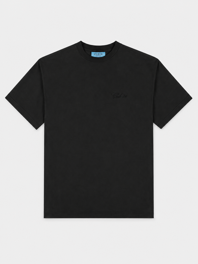 Signature Tee | Deep Black