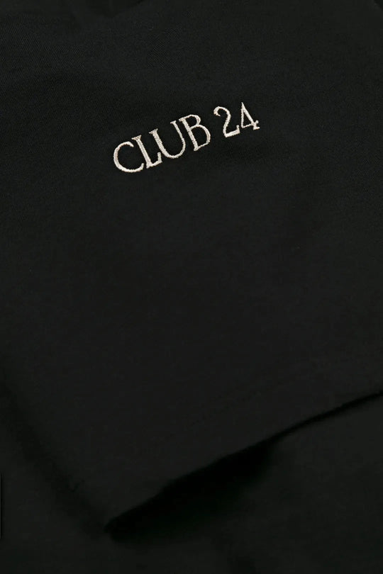 Club Tee | Black - CLUB 24