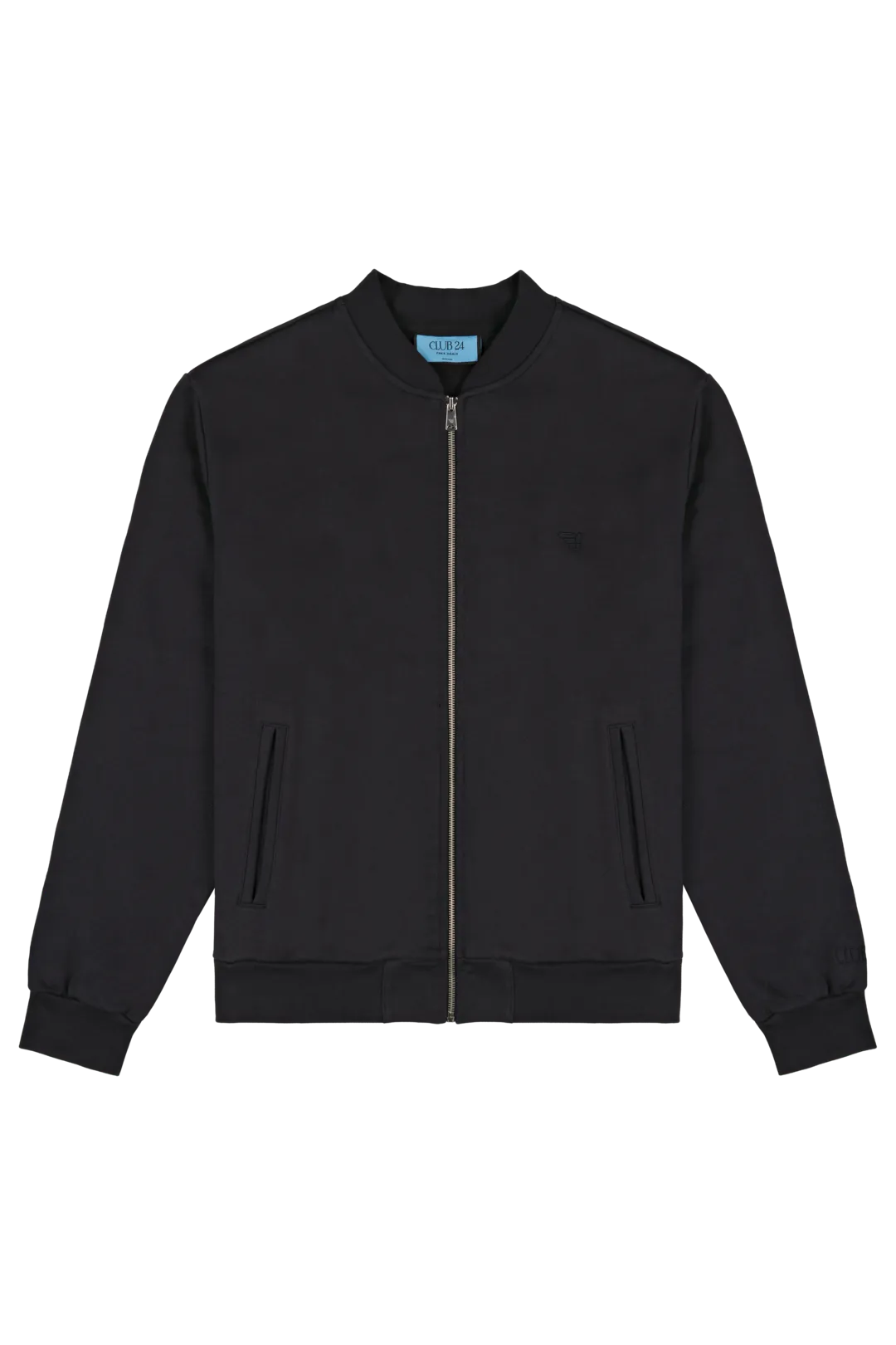 Signature Zip Vest | Black Navy - CLUB 24