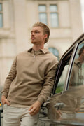 Essential Club Pullover | Camel Melange