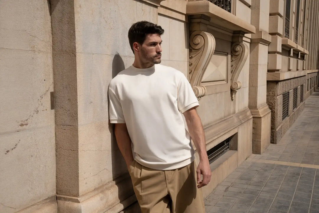 Freedom Fit T-Shirt | Weißer Rauch