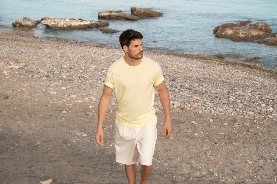 Freedom Fit Lite Tee | Butter Yellow — Club 24
