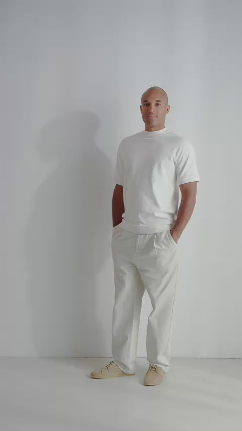 Freedom Fit T-Shirt | Weißer Rauch